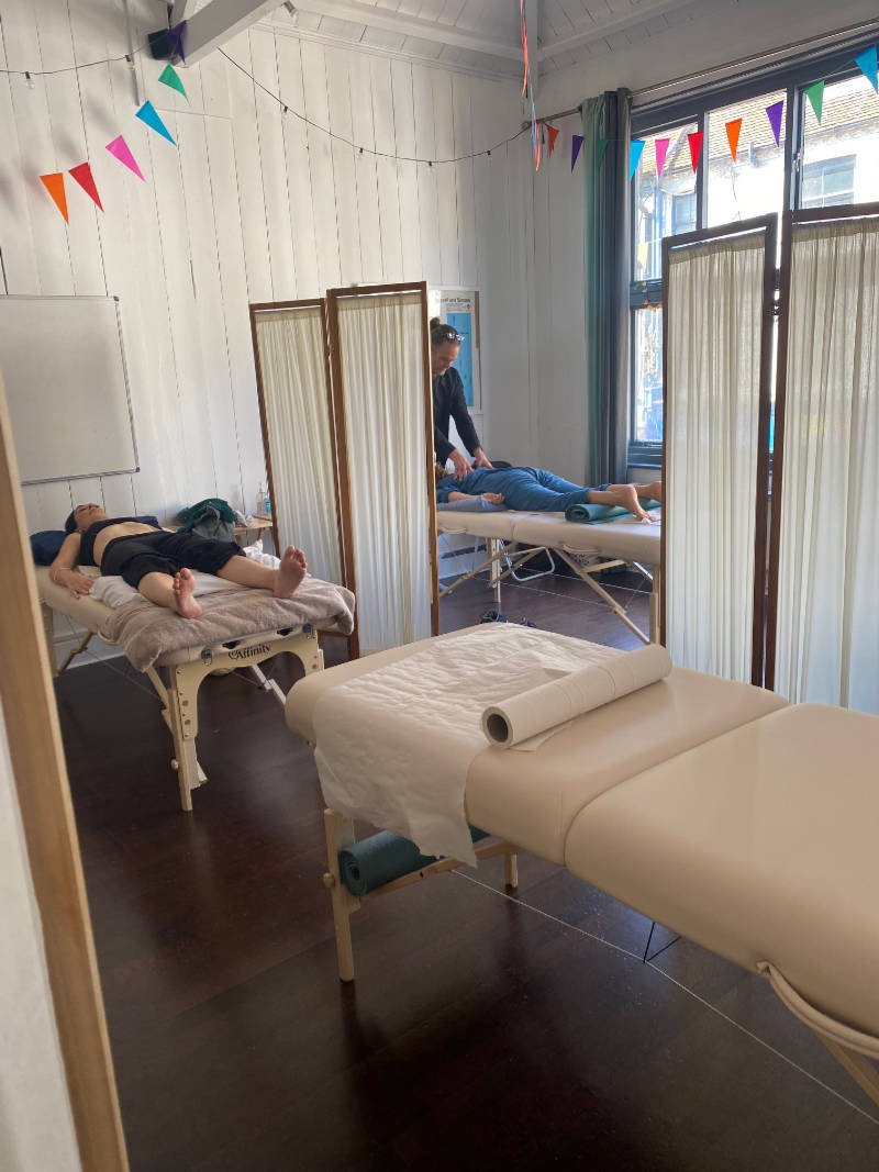 Number of people being treated